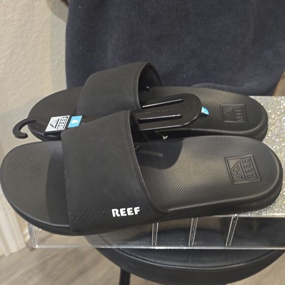 Reef One Slide Sandals- Black main image 9